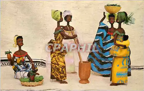 Cartes postales moderne Senegal Poupees