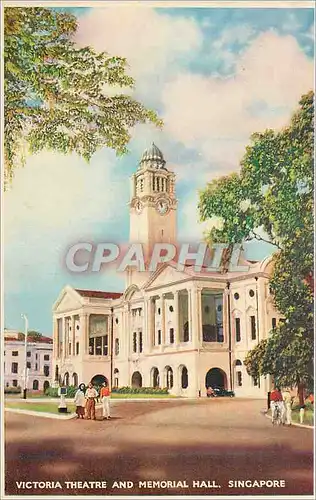 Cartes postales moderne Singapore Victoria Theatre and Memorial hall