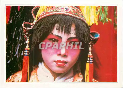 Cartes postales moderne Singapore Actrice Chinoise