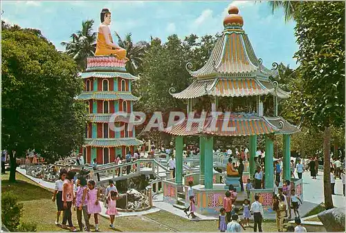 Cartes postales moderne Singapore Another view ot the Villa