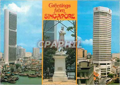 Cartes postales moderne Singapore