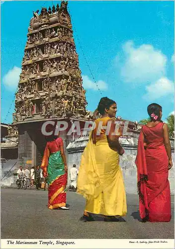 Cartes postales moderne Singapore The Mariamman Temple