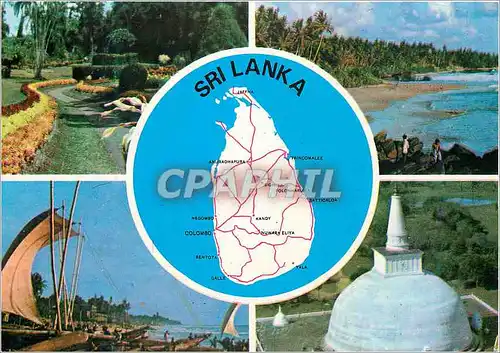 Cartes postales moderne Sri Lanka