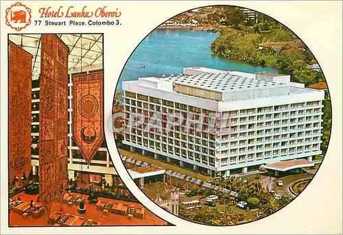 Moderne Karte Sri Lanka Colombo Steuart Place Hotel Lanka Oberoi
