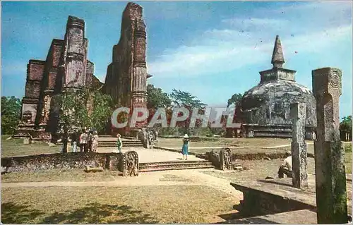 Cartes postales moderne Sri Lanka Temple de la Lankatilaka est Kirivehera Polonnaruwa