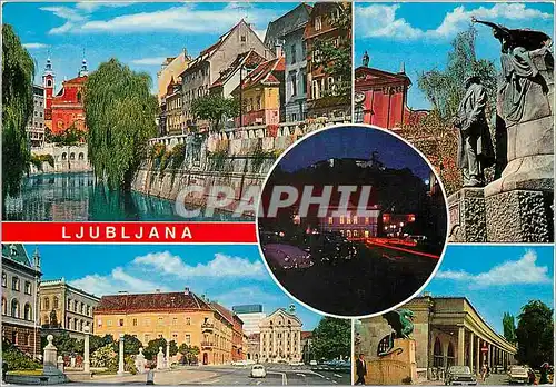 Cartes postales moderne Ljubljana