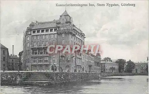 Cartes postales Goteborg Kontoristforeningens hus