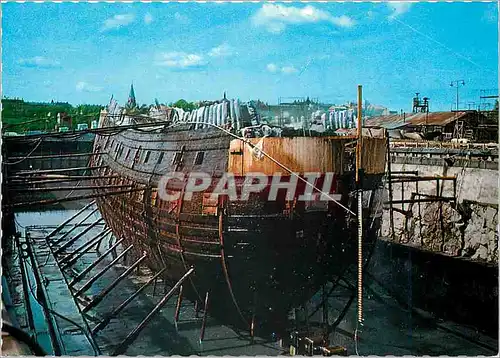 Cartes postales moderne The Wasa in dry-dock after the salvage in 1961 Bateau