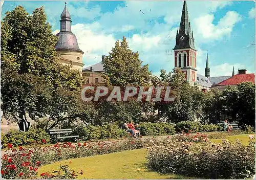 Cartes postales moderne Jonkoping Porken med Sofia kyrka
