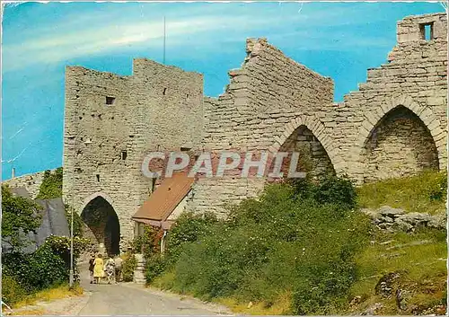Cartes postales moderne Visby NOrderport fran Rackarbacken