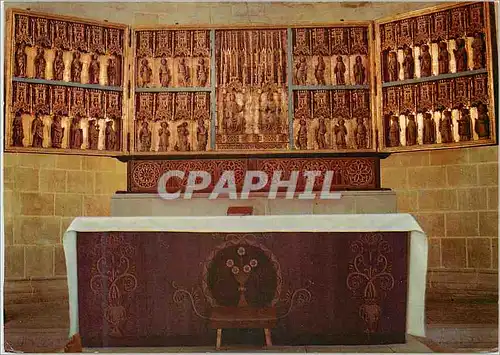 Moderne Karte Lund Cathedral The Altar from the 14th Century