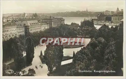 Cartes postales Stockholm Kingstradgarden
