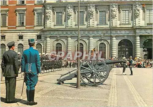 Cartes postales moderne Stockholm Vaktparaden Militaria