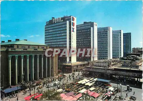 Cartes postales moderne Stockholm Konsertthusel och Hotorges-City
