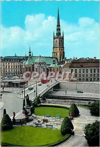 Cartes postales moderne Stockholm Riddarholmskyrkan
