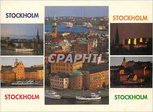 Cartes postales moderne Stockholm Capital