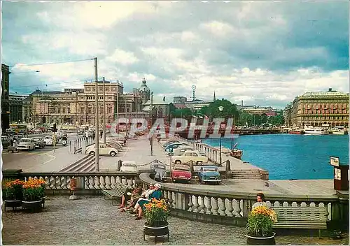 Cartes postales moderne Stockholm Utsikt fran Gustaf III