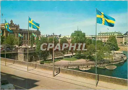 Cartes postales moderne Stockholm Riksdagshuset