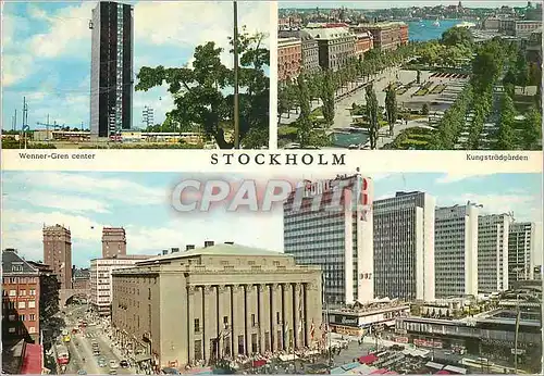 Cartes postales moderne Stockholm wenner gren center kungstradgarden