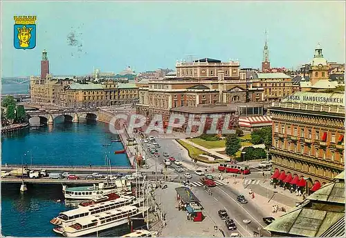 Cartes postales moderne Stockholm vuew from grand hotel