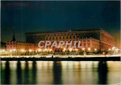 Cartes postales moderne Stockholm le palais royal
