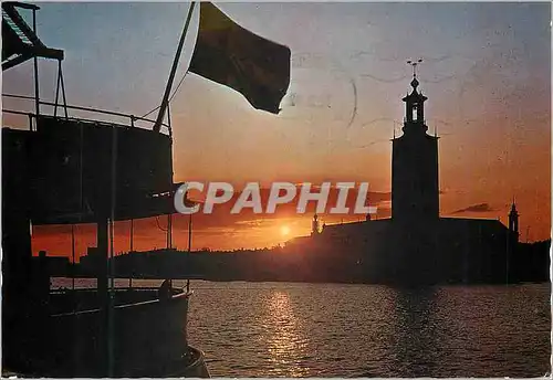 Cartes postales moderne Stockholm stadshusel city hall