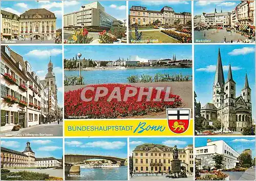 Cartes postales moderne Bundeshauptstadt Bonn