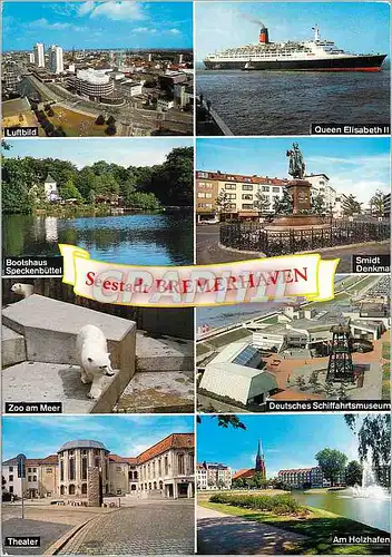 Cartes postales moderne Seestadt bremerhaven