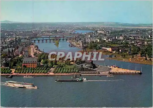 Cartes postales moderne Koblenz am Rhein deutsches eck