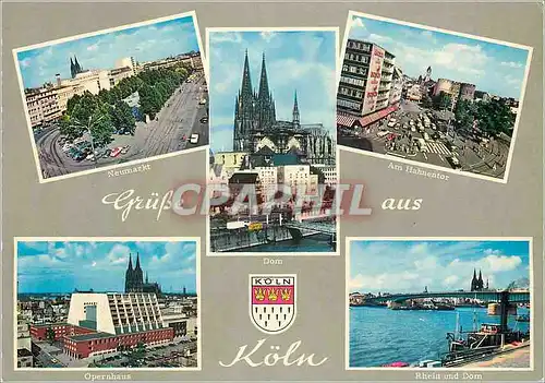 Moderne Karte Grube aus koln