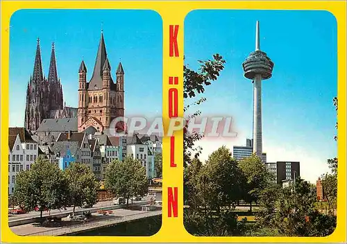 Cartes postales moderne Koln