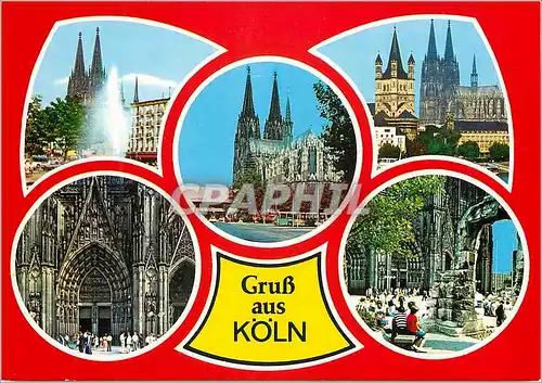 Moderne Karte Koln