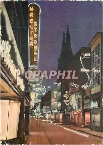 Cartes postales moderne Koln Hohe Strasse