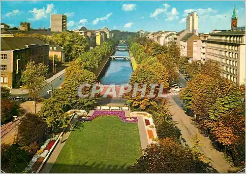 Cartes postales moderne Duesseldorf Allee du roi