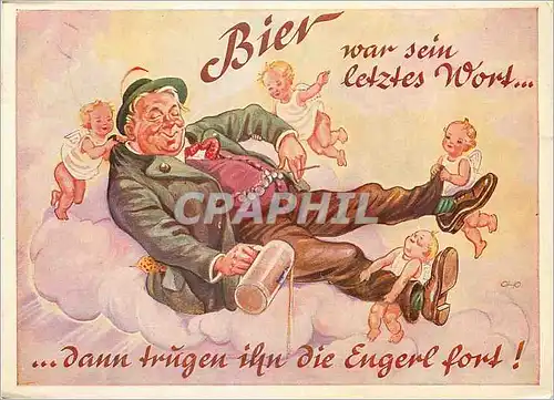 Cartes postales moderne Hannover Bier Anges