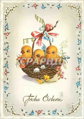 Cartes postales moderne Poussins