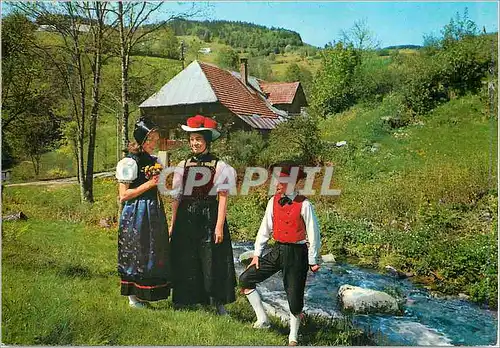 Cartes postales moderne Im Schwarzwald Folklore