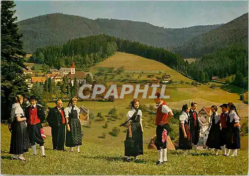 Cartes postales moderne Schwarzwald Black Forest Folklore