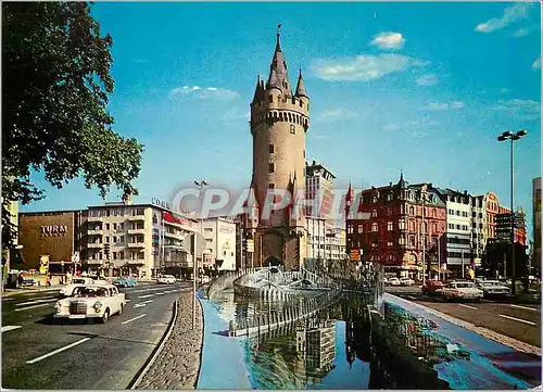 Moderne Karte Frankfurt Am Main