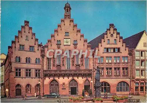 Moderne Karte Frankfurt Am Main Romer