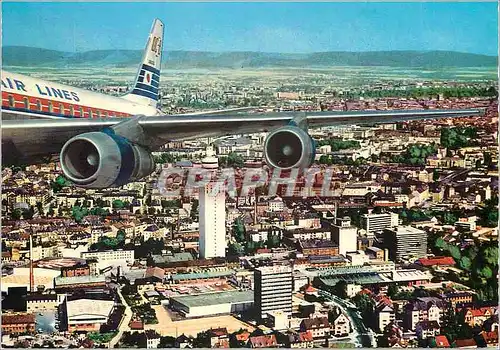 Cartes postales moderne Frankfurt am Main Avion