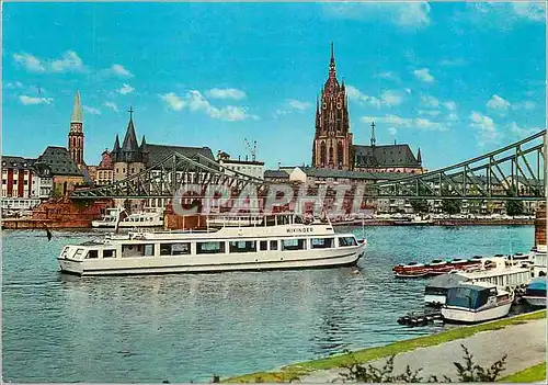 Cartes postales moderne Frankfurt Avion