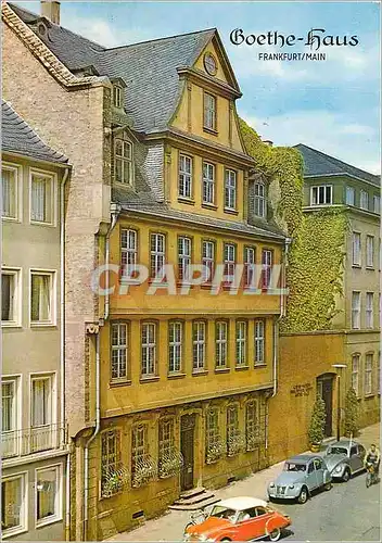 Cartes postales moderne Frankfurt Goethe Haus