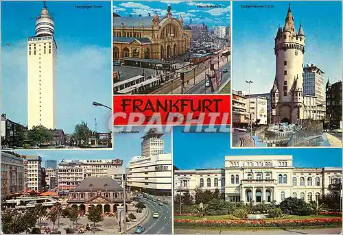 Cartes postales moderne Frankfurt Am Main