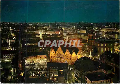 Cartes postales moderne Frankfurt Am Main Blick auf dje Stadt