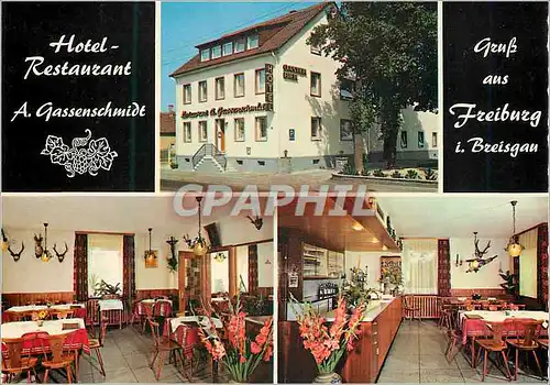 Cartes postales moderne Freiburg im Breisgau Hotel Restaurant Gassenschmidt