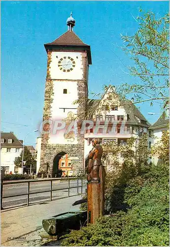 Cartes postales moderne Freiburg in Breisgau La porte des Souabes