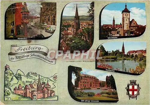 Cartes postales moderne Freiburg