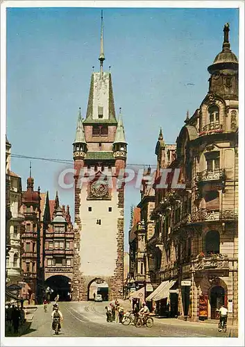 Cartes postales moderne Freiburg im Breisgau Martinstor