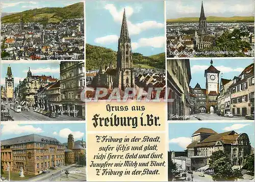 Cartes postales moderne Freiburg